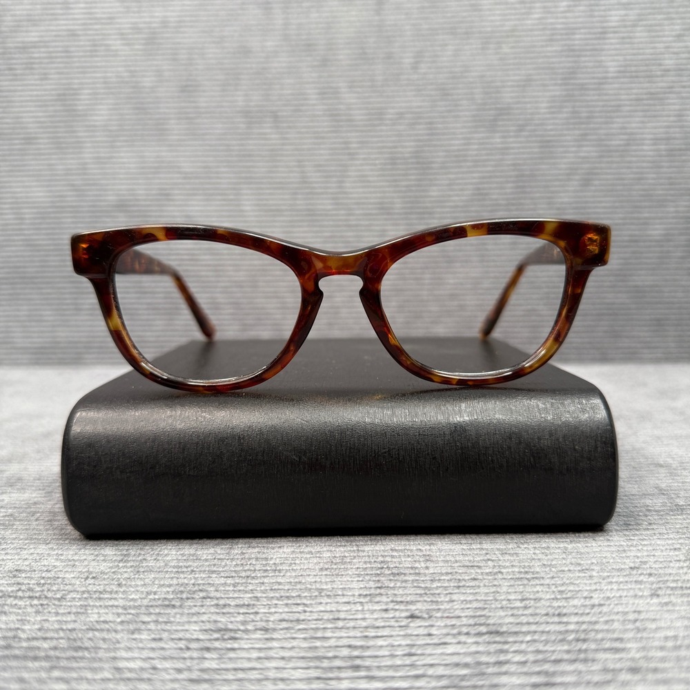 Vintage Tortoise Shell Cat Eye Y2K Eyeglass Frames Made in‎ France Retro Style
